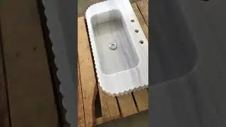 carrara marble sink, Bathroom sink, handcarved sink , custom order sink, Luxury bathroom vanity etsy