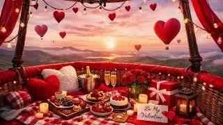 Romantic Jazz Music 🎷 | Cozy Valentine Night Ambience with Soft Jazz