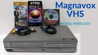 Magnavox VCR/DVD Player (Model MWD2205) Ebay Listing