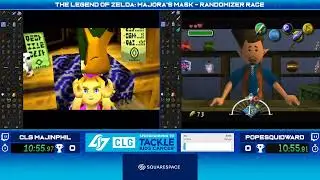 GSA & CLG Speedrunning to Tackle Kids Cancer - CLG MajinPhil vs popesquidward