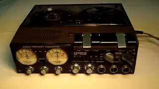 Uher 4400 Report Monitor Reel-to-Reel Stereo Recorder Demo