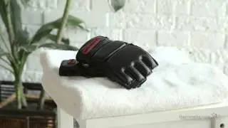 Century BRAVE Men's Open Palm Wrist Wrap Bag Gloves - Product Review Video