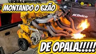 Até de madrugada trabalhando nesse motor! 6zão de Opala sendo montado com prazo bem apertado! 