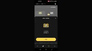 Open Loot box step App|| How to open lootbox step app