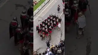 Roman army marching. #ancientrome #romanarmy #legion