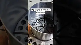Pipe End Forming For DPF Diesel Particulate Filter in Truck
