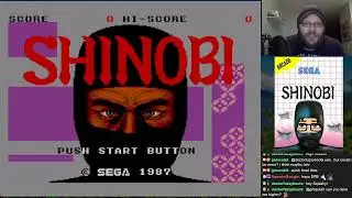 Shinobi (Sega Master System) | Night 4 | Twitch Stream