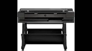 HP DesignJet T850 Plotter Printer comes with 36-in wide media rolls that feature maximum media