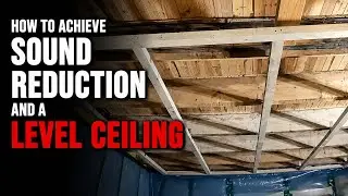 How to Achieve Sound Reduction and a Level Ceiling