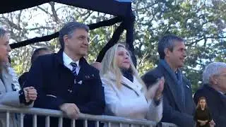 Javier Milei Takes Ride on Military Tank During Argentina's Independence Day Celebrations