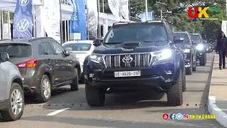 Vice President Prof. Jane Naana Opoku's Convoy of Luxurious Cars