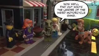 Scooby Doo and the Legends of Chima - Brick Film. See What Happens When Fred Unmasks Crawley!