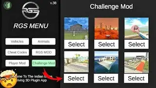 NEW CHALLENGE MOD ADD IN INDIAN BIKE DRIVING 3D AND ALL NEW SECRET RGS MENU