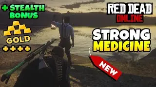 Red Dead Online NEW TELEGRAM MISSION How To Do Strong Medicine (Ruthless) STEALTH GUIDE+BONUS REWARD