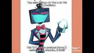 Dublagem do tutorial do val de hazbin👁👄👁