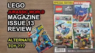 Lego Jurassic World Magazine issue 13 review