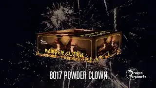 8017 98 shots compound Powder Clown Dragon Fireworks