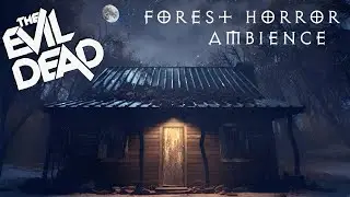80s Horror House Ambience | Evil Dead Haunted Cabin Ambience for reading Stephen King