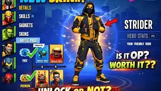 Spider fighter 3 blast 🤯update ll new character strider😍 ll how to unlock🔓it.