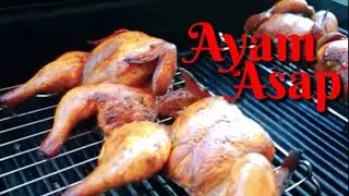 Как приготовить копченую курицу с помощью простых инструментов