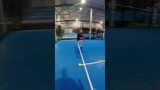 Off The Back Glass To Then Get The Drop Shot
