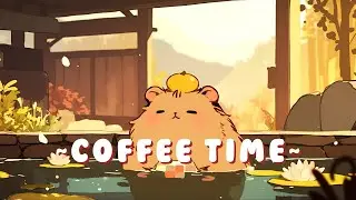 Capybara Lofi Music Station - Peaceful Beats for Studying & Relaxing ~ Calm Energy ~ 🌸 ☕