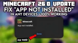 How To Fix Minecraft PE 1.26 