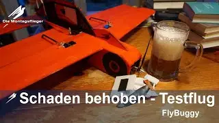 FlyBuggy Erstflug nach Frontschaden