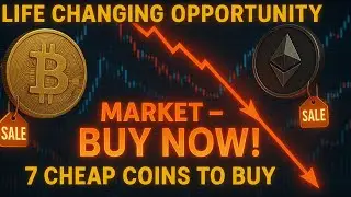 Crypto Market Crash 2025 | 7 Coins to Buy NOW Before the Rebound
