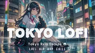 Tokyo Rain Escape 🌧️ Lofi Hip Hop Chill