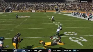 Madden NFL 25 😱😳 99 yard run sequan Barkley 🔥