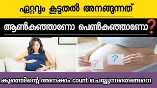 Gender Prediction Malayalam | Baby Kick Count Chart | Boy or Girl more Active