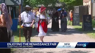Des Moines Renaissance fair food, fun and learning draws thousands