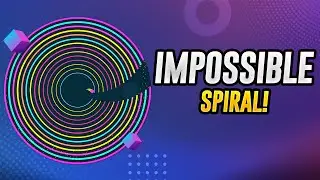 Will Ball Escape The Spiral? 😕 | #asmr #satisfying #viral