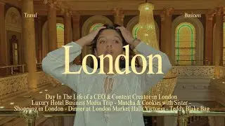 London CEO Day in the life : Luxury Business, Matcha & New Teddy Blake Bag
