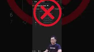 Cara cepat membuat HTML List #codingindonesia #html  #programming #tutorial #coding