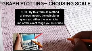 HOW TO PLOT PHYSICS GRAPH WITHIN 5 MINUTES STEP 1 || CHOOSING SCALE
