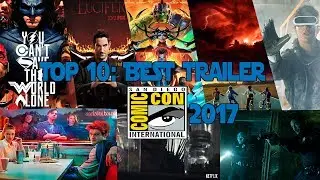 COMIC CON 2017 TOP10: BEST TRAILERS