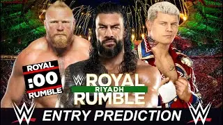 WWE Royal Rumble 2026 Entry Predictions!