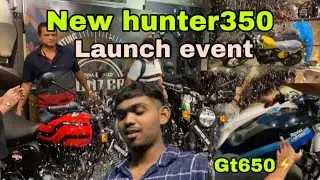 RoyalEnfield Hunter350 Launch event🔥||Chhattisgarh bhilai supela ❤️||