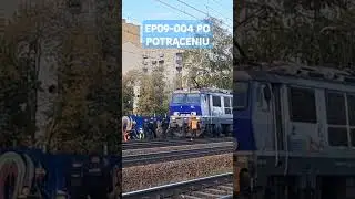 EP09-004 po potrąceniu w Warszawie #shorts #vlog #train #pociagi #trainspotting #railway #rail #ep09