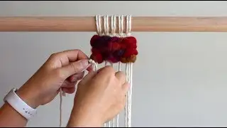 DIY Macrame Weaving Tutorial - Mini Macraweave!