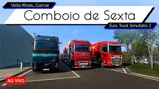 Gameplay Euro Truck Simulator 2 - Comboio Sexta Tarde