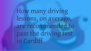 How many driving lessons do I need before taking the driving test?