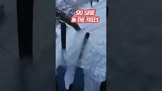Forest Ski Chaos + Slow‑Mo Save!