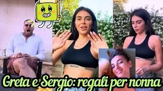 SERGIO D'OTTAVI e GRETA ROSSETTI portano dei regali alla nonna | REBECCA STAFFELLI col cagnolino ❤️