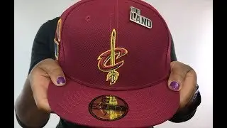 Cavaliers '2018 NBA DRAFT' Burgundy Fitted Hat by New Era