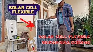 SOLAR CELL FLEXIBLE MURAH SISA GUDANG