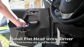 2013-2015 Rav4 Door Panel Removal