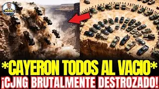 ¡CAYERON AL VACÍO! Murciélagos ACORRALAN al CJNG contra un BARRANCO | No quedó NI UNO VIVO